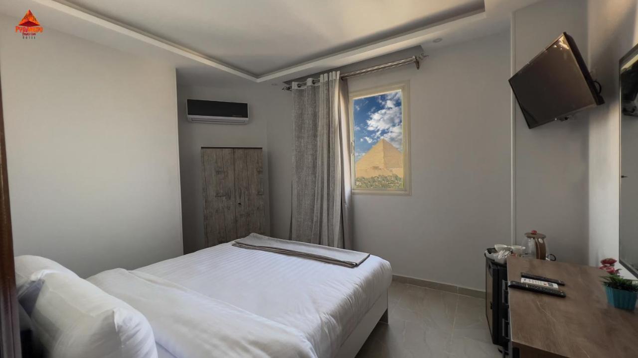 Nazlat as Sammān Pyramids Tower View Inn מראה חיצוני תמונה